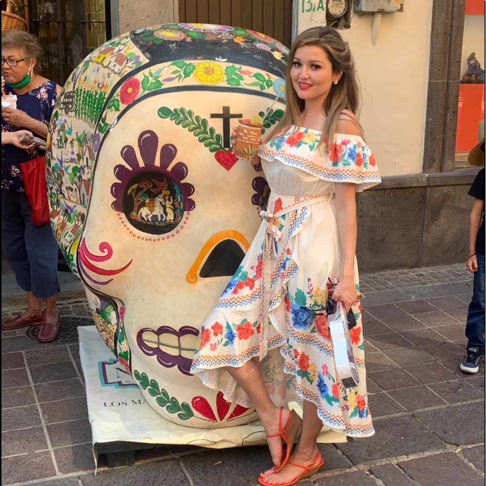 Chicwish beautiful floral dress